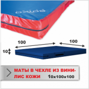 МАТ СПОРТИВНЫЙ Boyko-sport в чехле из ткани ВИНИЛИС КОЖА 10х100х100 фото